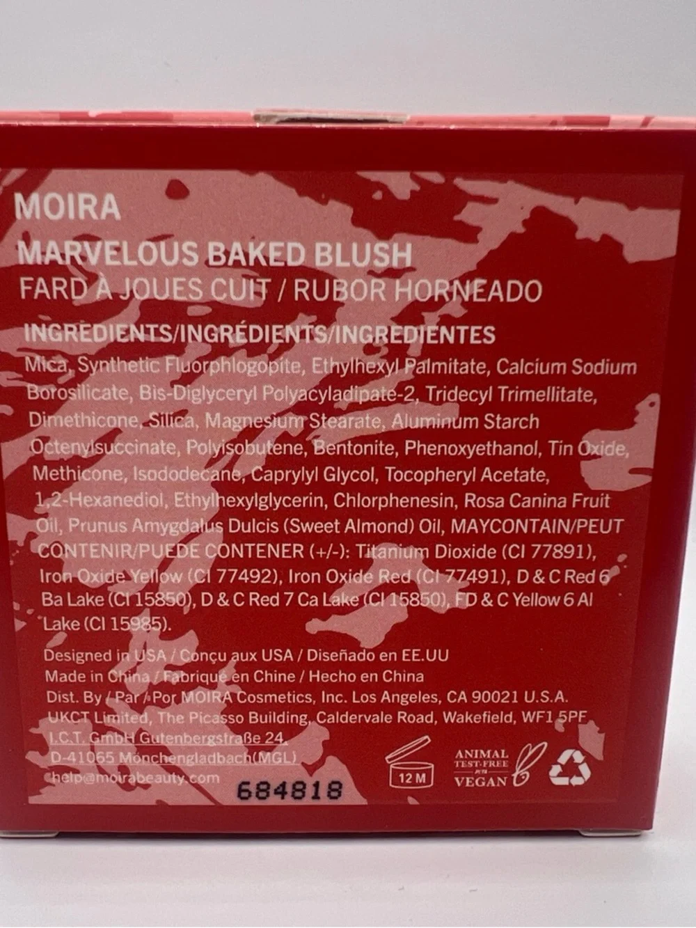 Moira Beauty nwt moira